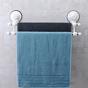 MBYW Portasciugamani Moderno Portasciugamani Elegante per Il Bagno di Moda Portasciugamani da Bagno di casa con punzonatura Forte, portasciugamani con Doppio portasalviette in Acciaio Inox