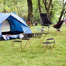 XiuXiu - Sgabello Pieghevole da Esterno, Portatile, da Campeggio, per Adulti Stools