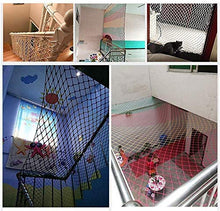Protective net decoration / Balcone Rete di recinzione anti-caduta Kindergarten rete di protezione for bambini scale rete di sicurezza Net nylon rosso netta delle famiglie decorazione esterna Net mult