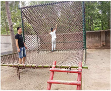Safety net decoration / Climbing Net Garden Mesh 8ft Arrampicata Scala balcone protezione finestra rete anti-caduta Net parco giochi for adulti Heavy Duty corda di nylon Grande Gioco Giant Mesh