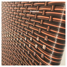 Sedia pieghevole in vimini, realizzata a mano, leggera e portatile, può essere utilizzata per balcone, soggiorno, spiaggia, prendere il sole.