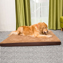 Pet Nest Summer Doghouse Piccolo Cane Medium Large Dog Teddy Dog,Brown-S-80x60x6.5cm