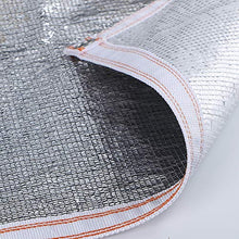 Rete ombreggiante Telone Reticolato Riflettente al 99% in Alluminio per Camera di Sole/Tetto/Posto Auto Coperto/Serra per Piante, 150 G/M² (Size : 3x5M)