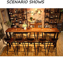 Sgabelli Desk Sedie, Breakfast Bar Sgabelli, Pub, Contatore, cucina e casa Sgabelli, retro stile industriale, 75cm