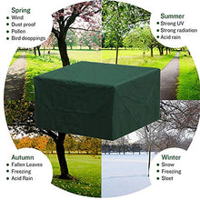 Giardino Di Copertura Mobilia Esterna Di Copertura Mobili Rettangolare Heavy Duty Protettivo Tessuto Di Oxford Green Patio Tavolo Coperture Impermeabili Pioggia Neve Antivento Per Sedie Tavolo Da