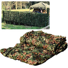 SMYH Rete Mimetica da Caccia Camouflage Net Esercito, 1.5x4m 1.5x6m 2x2m 2x8m 3.5x3m 4x10m, Caccia Campeggio Paesaggio forestale Decorazione Giocattoli per Bambini