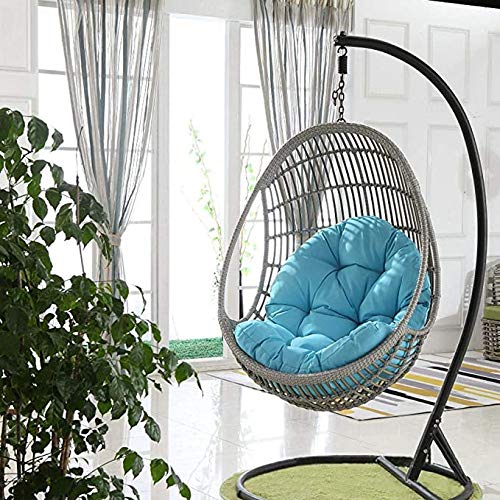 XHCP Esterna Dondolo Cuscino del Sedile, Cestino Appeso Sedia Amaca più Spessa, Interno, Esterno, terrazza, Giardino Morbido Cuscino (Mat Solo)