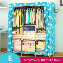Sgualie - Armadio in tessuto non tessuto, multiuso, portatile, Hh340900cs1., CHINA