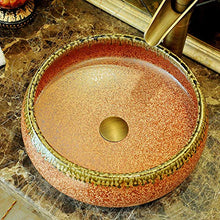 Jgophu Cina - Lavandino in porcellana artistica realizzata a mano in porcellana, in ceramica