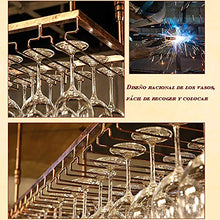 JHGJBJ Bottiglia di Vino/Supporto Wineglass, Hanger Tazze Decorazioni for La Casa E La Cucina Bar, Altezza Regolabile: 30-60 Cm (Brown) (Size : 90x35cm)
