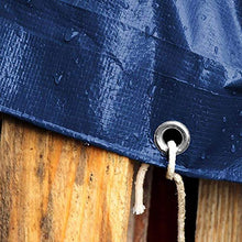 LSXIAO Robusto Poly Tarpaulin, Multiuso Telo Impermeabile, A Prova di Polvere, Resistente Ai Raggi UV con Occhielli in Alluminio Marciume Ruggine per Le Auto, Barche, Mobili da Giardino
