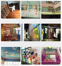 Protective net decoration / Sicurezza bambini Rail Net, Protezione bambini Net Stair Safety Net ringhiera del balcone della cornice della rete del recinto di arrampicata corda intrecciata Camion Cargo