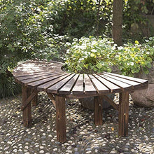 LXLH Panchina da Giardino Panchina da Giardino, panchine Decorative da Giardino Impermeabili e Resistenti al Sole, panchina Multifunzionale da Esterno per fioriera da Balcone