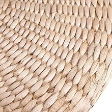 gongxi Cuscino del Sedile Cuscino Rotondo per Pouf da 40 Cm Cuscino per Pavimento in Tatami Cuscino per Yoga Morbido da Meditazione in Paglia per La Casa