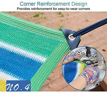 Telo Ombreggiante, Copertura for Rete Parasole for tendone Parasole for tettoia Telo permeabile in HDPE con Gommini (Size : 5m x 8m)