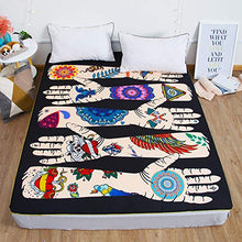 Love House Materasso Tatami lavabile per letto, stampa modello materasso sonno con cerniera, tappetino in Tatami per la residenza di studenti, colore nero