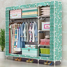 JFFFFWI Armadio Semplice Armadio Guardaroba in Acciaio Semplice Armadio 125 * 168 * 45.5 cm (Colore: B)