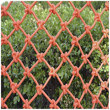 AI LI WEI Protective Net Decoration/Bambini Stair Sicurezza Nets Recinto Protezione Reti Balcone anticaduta Nets Decor Reti Cat Nets Ristorante Bar soffitto reti da Calcio Reti Uccello Nets Arancione