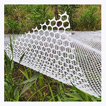 Recinto di Plastica Animale,Maglia Bianca Reti da Pollame per Recinti per Animali Domestici E Animali Selvatici Adatto per Animali Domestici Verdure Piante e Reti per La Protezione Delle Colture
