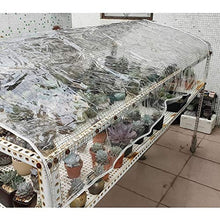 LSXIAO Telo Resistente, Copertura Antipioggia Trasparente, Impermeabile A Prova di Vento Resistenza allo Strappo con Occhielli in Alluminio per Le Serre, Giardino, Campeggio Box Auto