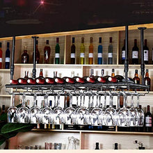 HTDZDX Wine Rack Wine Rack Europeo Bar Capovolto Wine Rack Rack Creativo Casa Alta Vino (Size : 80 * 35cm)
