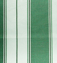 Tenda da Sole in Tessuto Resistente cm 140x250 100% Poliestere con Anelli di. 2 Verde e Bianca
