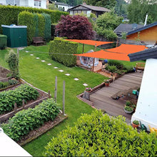 2.5x2.5m Quadrata Tende Da Sole, Vela Ombreggiante Impermeabile Anti-Uv, Perfetto Per Per Esterno Giardino Balcone Terrazza Piscina