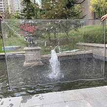 Telo Impermeabile Copertura Protezione QIANDA All'aperto PVC A Prova di Vento Tenere Caldo Baldacchino Metallo Occhiello, per Balcone Piscina, Distanza dei Fori 50 Cm (Color : A, Size : 1.5mx4m)