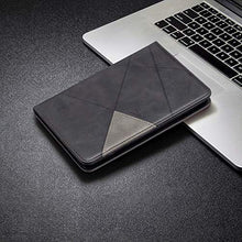 Miagon Smart Custodia per Kindle Paperwhite 2018 {6"},PU Pelle Affari Cover con Auto Wake & Sleep In piedi Funzione e Slot per schede Documenti,Nero