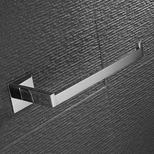 Homovater Porta asciugamani cromato, acrilico autoadesivo senza viti senza trapano Asciugamani multifunzione in acciaio inossidabile 304, per bagno cucina