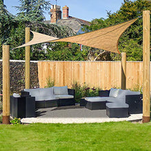 GE-UZ NC Shade - Tenda parasole rettangolare, 3 x 4, impermeabile, per esterni, per terrazze, giardino, piscina e terrazza, protezione dai raggi UV