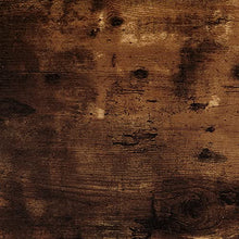 Beliani Comodino Stile Industrial Rustico Legno Scuro Gambe in Ferro Vonore
