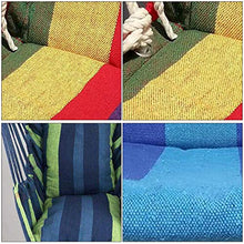Sedia a Dondolo in Tela con Sedia appesa a Corda da Giardino da Interno per Esterno Amache
