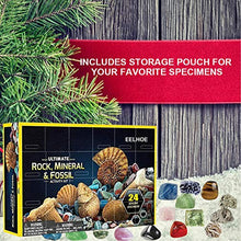 AOXING Confezione Regalo Rocks Storage, fornisce Giocattoli educativi di Alta qualità per Bambini, Regali Adatti per Bambini 24 Piccole finestre a Sorpresa Sono in Attesa di Essere Aperte