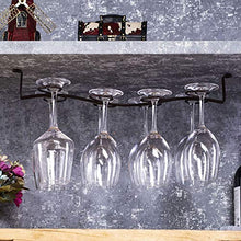 Portabicchieri da vino, Porta calici sotto l'armadio Portabottiglie Portabottiglie Portabottiglie da vino appeso Champagne(holds 6 glasses)