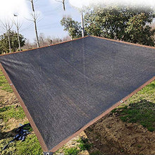 Copertura Reticolato per Tende da Sole Resistente al 90%, Panno per Protezione Solare Nero per Cortili Esterni E Sabbia per attività All'aperto (Size : 4m×6m)