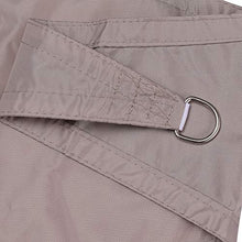 YYQ Vela Ombreggiante,Tenda Triangolare a Vela,Parasole,Protezione Raggi UV Telo da Sole,Impermeabile,Oxford,con Corda e Anello a D,per Pergola Esterni Verande,2x2x2m,Sabbia