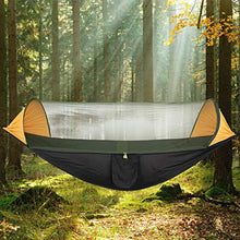 Emoshayoga Amache comode 114,2x55,1 Pollici Amaca da Esterno Pieghevole con zanzariera oscillante per Cortile da Viaggio Hikin