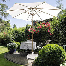Mediawave Store - Base per Ombrellone in Plastica Riempibile con Acqua o Sabbia da Giardino Capienza 18 lt Circa, Picchetto per Ombrellone, Base Quadrata Bianca 430927