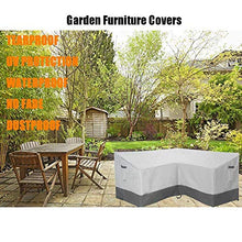 WYZQ Fodere per mobili da Giardino Impermeabili Grandi, Fodere per mobili da Giardino per Esterni da Giardino, Pioggia e Neve Antipolvere Antivento, Tessuto Oxford, per Esterni