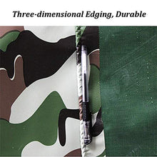 GJSN Outdoor Multiuso Incatramata Telone Camo per Outdoor Jungle Truck, Impermeabile Resistente Ai Rai Uv Shelter Camping Copertura, 15,7 Mil,4X4M