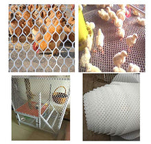 Rete di Sicurezza for Bambini, Rete da Balcone, Rete in Plastica, Recinzione da Giardino, Rete da Pollo, Rete da Gatto, Rete da Riproduzione, Rete da Arrampicata for Piante, Bianca ( Size : 1*3m )