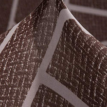 Copridivano Elasticizzato Stampa Copripoltrona Fodere Copridivani Elastico 3 Posti Sofa Mobili Protettore Copertura Divano Antiscivolo Motivo geometrico marrone Copridivano Elasticizzato