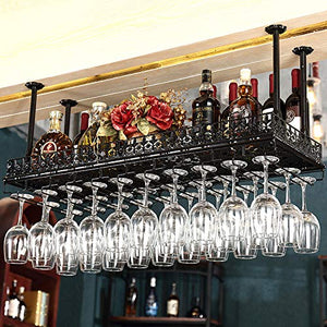 Portabottiglie Portabici Da Soffitto Rustico, Supporto Per Vino Appeso Altezza Regolabile Altezza Regolabile, Mensola Decorazioni Scaffale Per Stoccaggio Scaffale Per Barre Ristoranti Cucine, 2 Colori