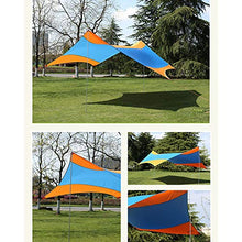 Tyueliang-Home Telo da Campeggio Multi-Persona Parasole baldacchino Tenda della Spiaggia Tenda Esterna Pergola Tenda da Sole Protezione Pioggia Baldacchino Parasole Sail Campeggio del baldacchino