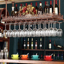 Vino portabottiglie supporto della cremagliera del vino ripiano di vetro Wine Rack Hanging calice bar rack Wine Rack Creative Glass Wine Rack Wine Bar Rack testa in giù appesi Coppa Rack Wine Rack Dec
