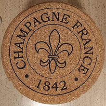 Biosughero - Sgabello Gabbietta, in sughero e metallo a forma di gabbietta champagne - Dimensioni: cm H45 Ø29 Ø35