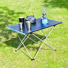 ValueHall Tavolo da Campeggio Pieghevole Tavolo da Picnic Leggero Tavolo Pieghevole in Alluminio per Campeggio All'aperto Escursionismo Picnic Viaggio Barbecue V7D05