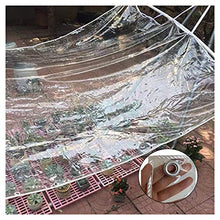 SHIJINHAO Telo Impermeabile Esterno,Tarpa Impermeabile Trasparente Con Occhielli, Materiale In PVC Pieghevole All'aperto Tarpa Antivento Impermeabile For Copertura In Barca E Piante Da Giardino, 27 Ta