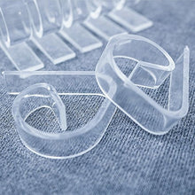 FEIGO 72 Pezzi Clip Tovaglia Trasparente, Clip Fermatovaglia Plastica per Casa, Ristorante, Picnic e Altro Ancora (72)